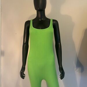 Fashion Nova Neon Green Bodysuit